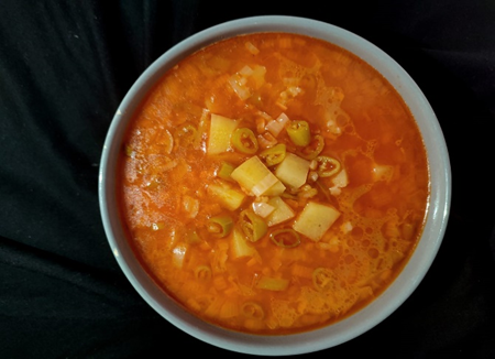 Patatesli Bulgur Çorbası